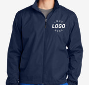 MEN Navy Windbreaker